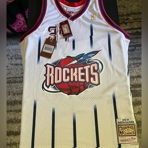 Rockets Throwback Jersey. Size XL. Brand New with Tags.